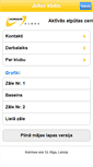 Mobile Screenshot of jokerklubs.lv